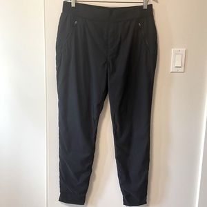 Eddie Bauer Fleece-lined Black Track Pants